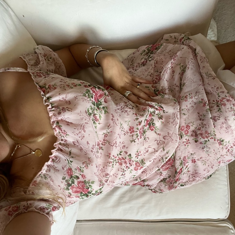 Y2K floral dress